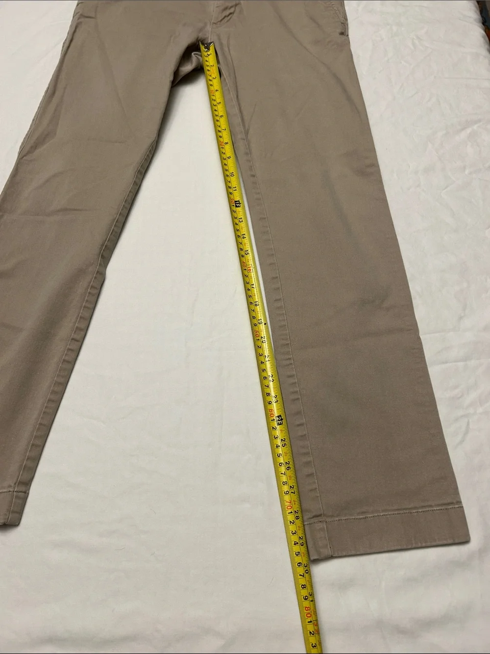 J Crew Men's Slim Fit Chino Pants in Tan Flex